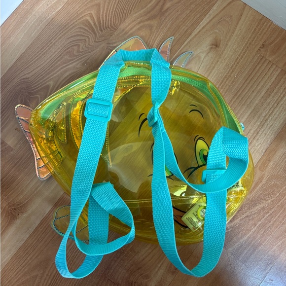 Disney The Little Mermaid Flounder Backpack Swim Bag Disney Store - Picture 5 of 10